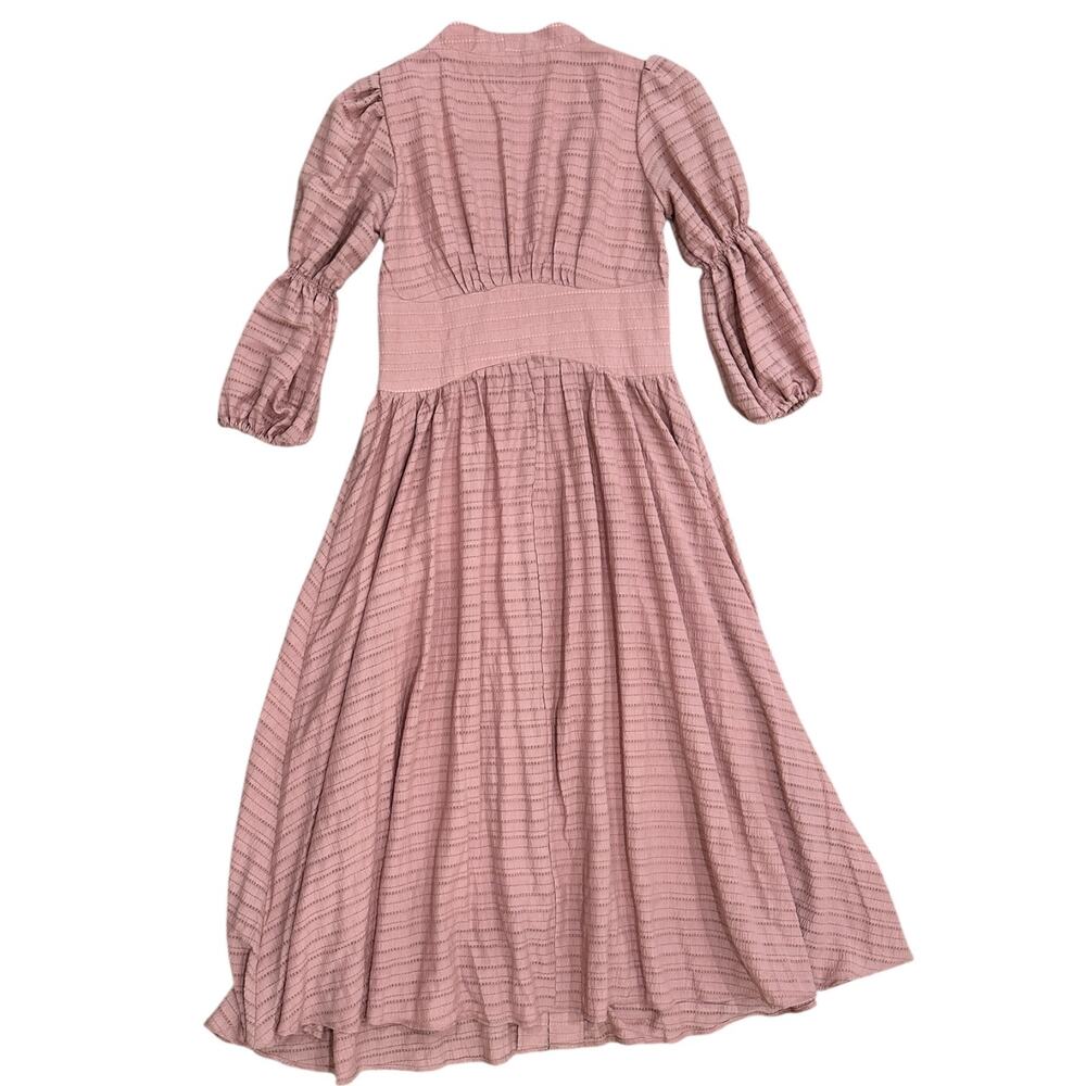 Anthropologie Pink Midi Dress - Picture 5 of 9